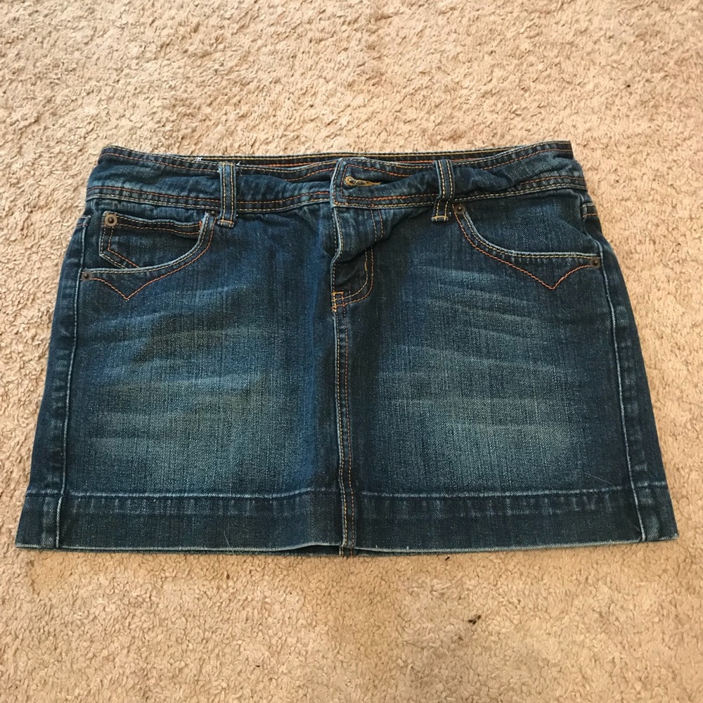 Jean Mini Skirt